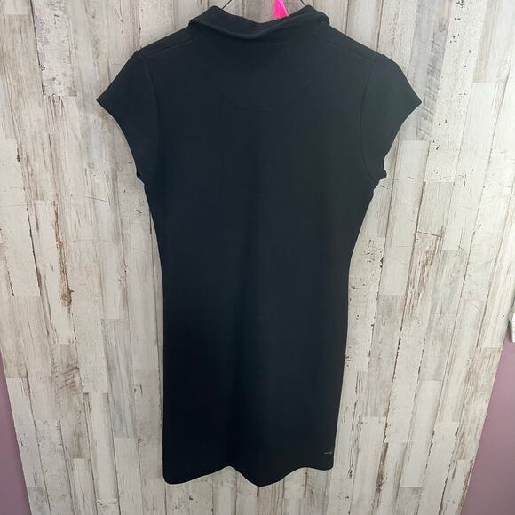 Horny Toad Black Flexcel Collared Henley Athleisure Dress Womens Size Small - Picture 5 of 7